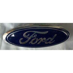 Ford Oval Emblem Badge Chrome Blue Script Logo Replacement Part